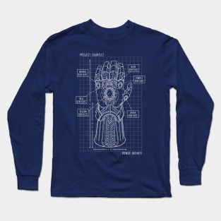 Infinity Blueprint Long Sleeve T-Shirt